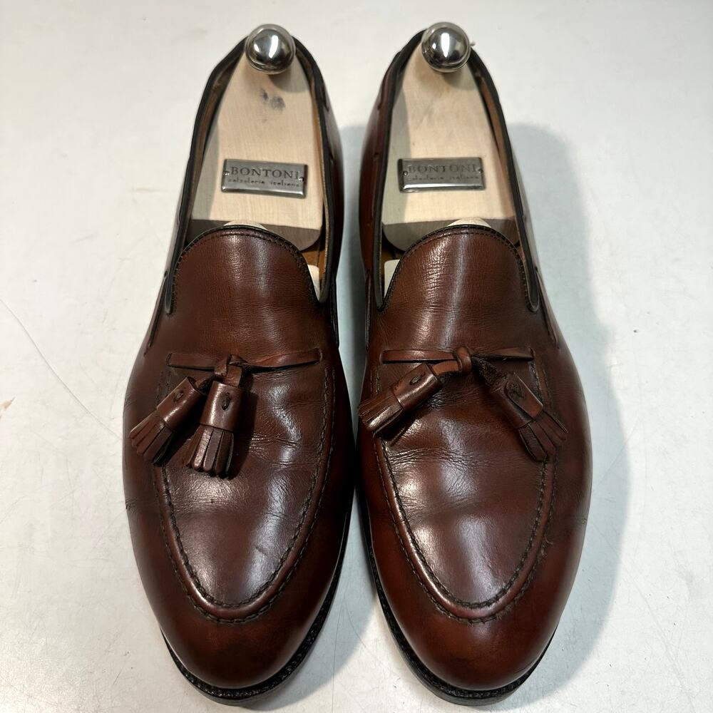 FULLY RESOLED Alden 662 Tassel Moccasin Loafer (Burnished Tan Calf) USA 12 A/C